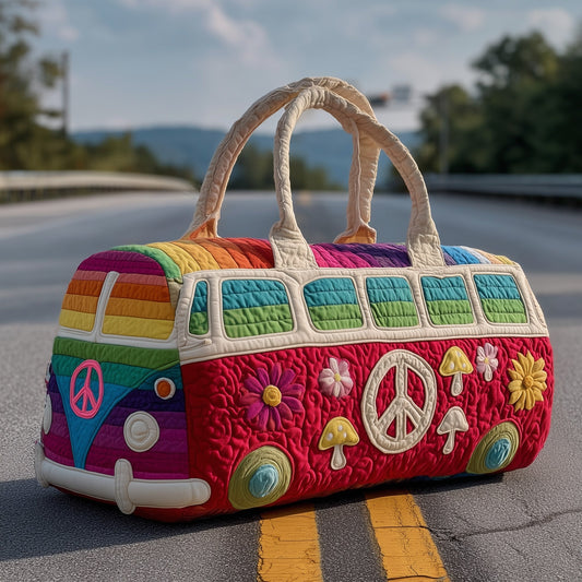 Hippie Van Quilted Duffle Bag GFTOTP11491