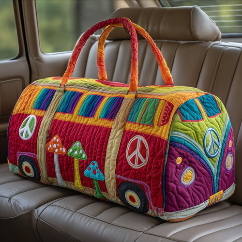 Hippie Van Quilted Duffle Bag GFTOTP11492