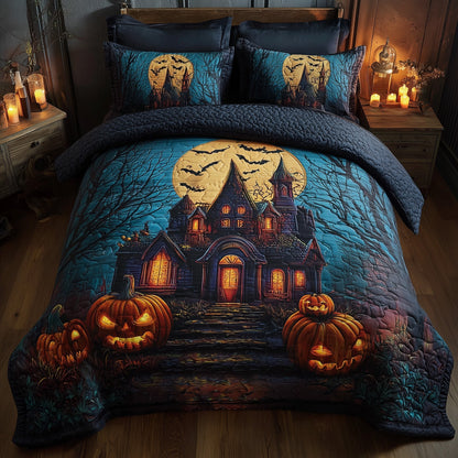 Midnight Manor 3-Piece Quilted Bedding Set GFTOTP11540