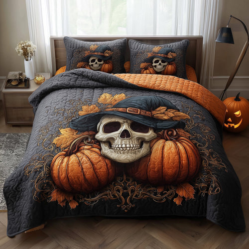 Dark Enchantment 3-Piece Quilted Bedding Set GFTOTP11544