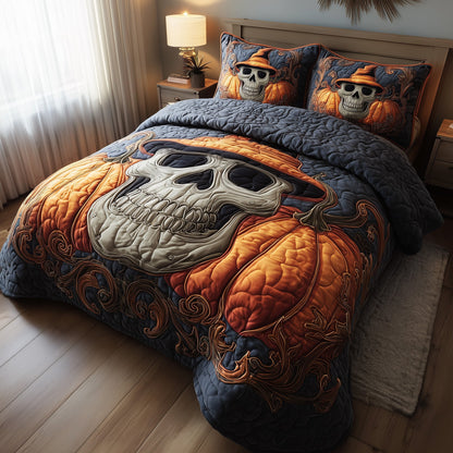 Dark Enchantment 3-Piece Quilted Bedding Set GFTOTP11545