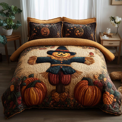 Haunted Harvest 3-Piece Quilted Bedding Set GFTOTP11548