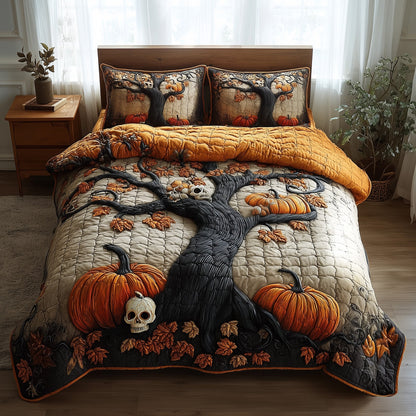 Dark Enchantment 3-Piece Quilted Bedding Set GFTOTP11549