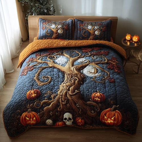 Dark Enchantment 3-Piece Quilted Bedding Set GFTOTP11550