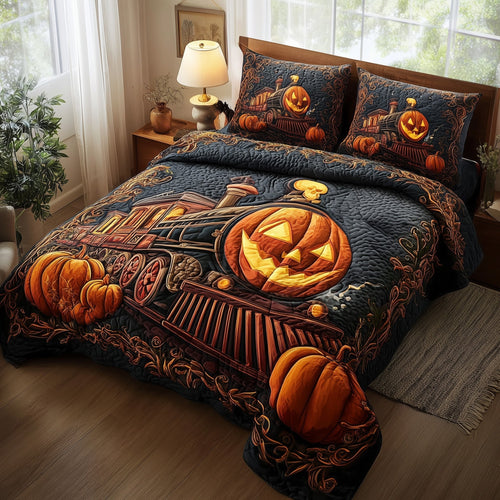 Bewitched Nights 3-Piece Quilted Bedding Set GFTOTP11553