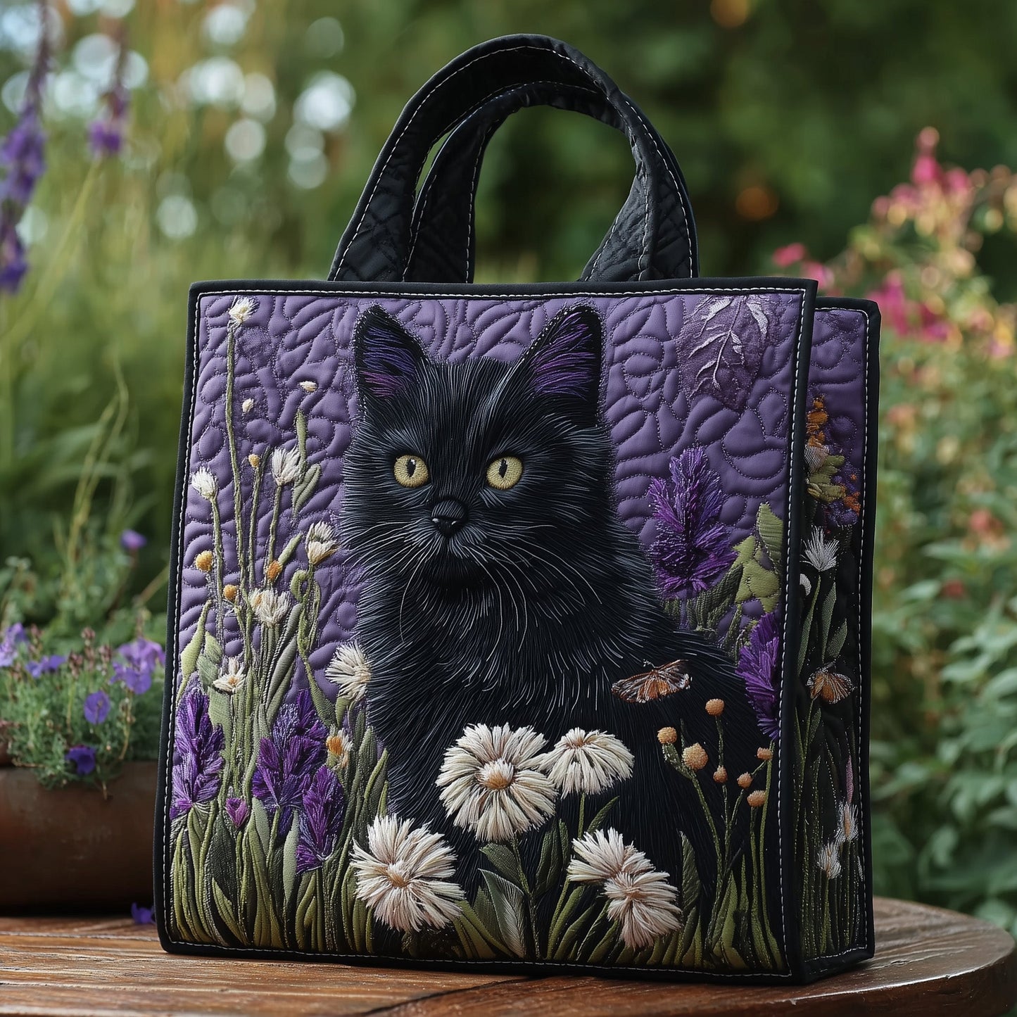 Petal Paws Quilted Tote Bag GFTOTP11606