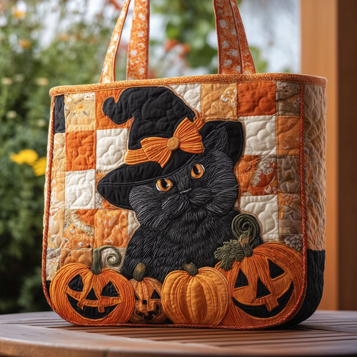 Moonlit Whisker Quilted Tote Bag GFTOTP11618