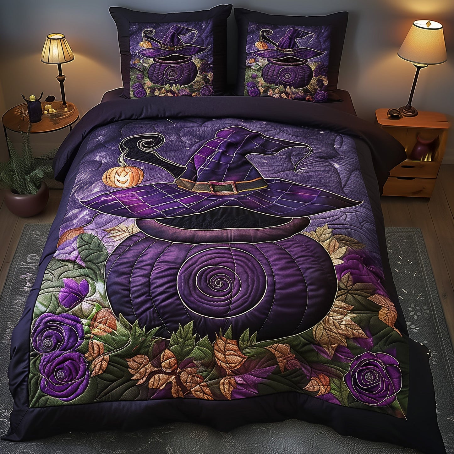 Witch Cauldron Duvet Cover Set GFTOTP11636