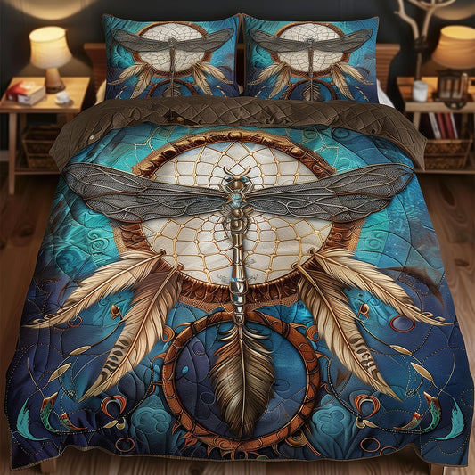 Enchanted Dragonfly Duvet Cover Set GFTOTP11639