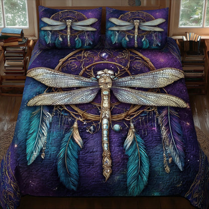 Enchanted Dragonfly Duvet Cover Set GFTOTP11640