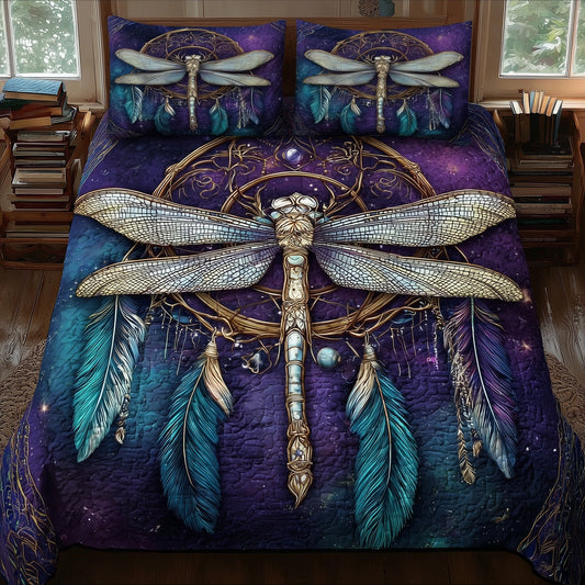 Enchanted Dragonfly Duvet Cover Set GFTOTP11640