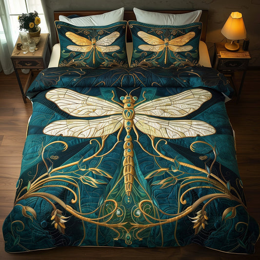 Enchanted Dragonfly Duvet Cover Set GFTOTP11641