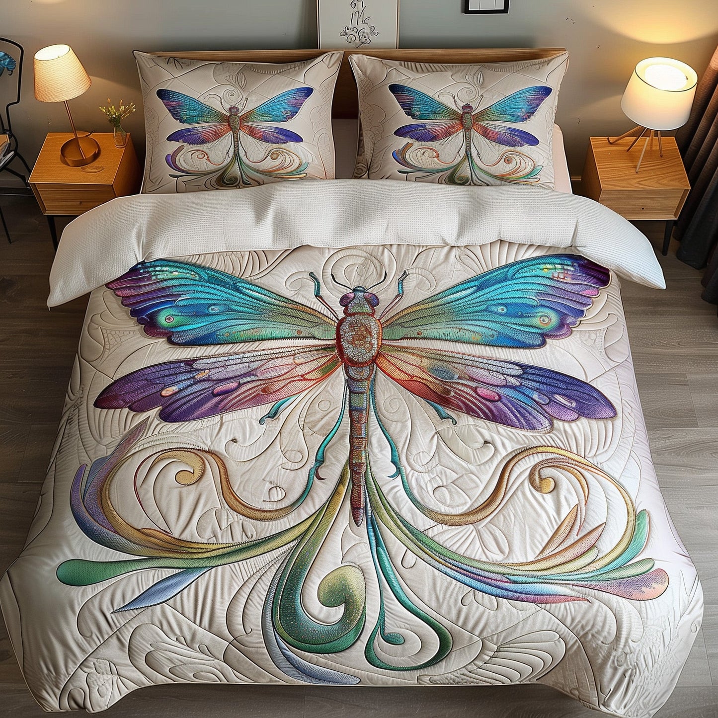 Wings of Serenity Duvet Cover Set GFTOTP11648