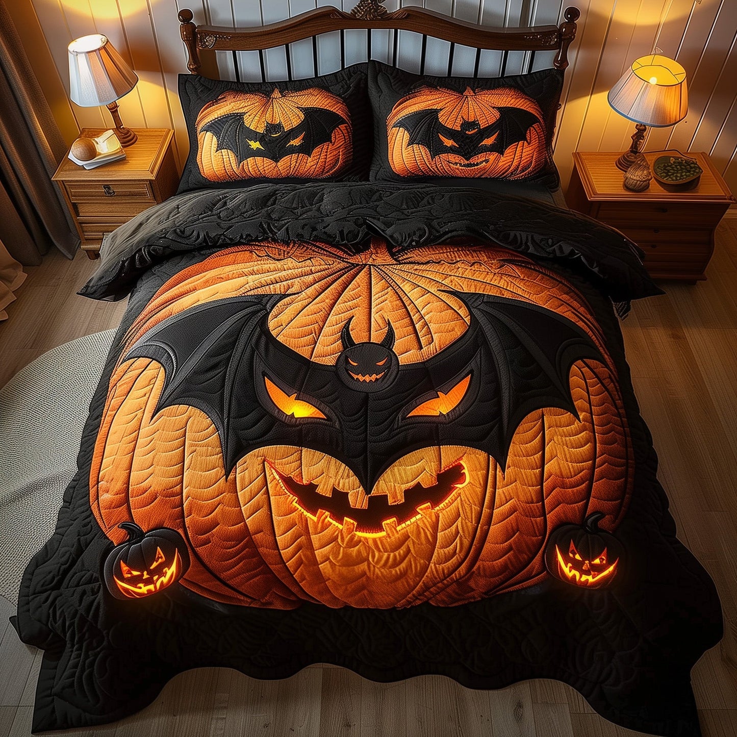 Moonlit Haunt Duvet Cover Set GFTOTP11654