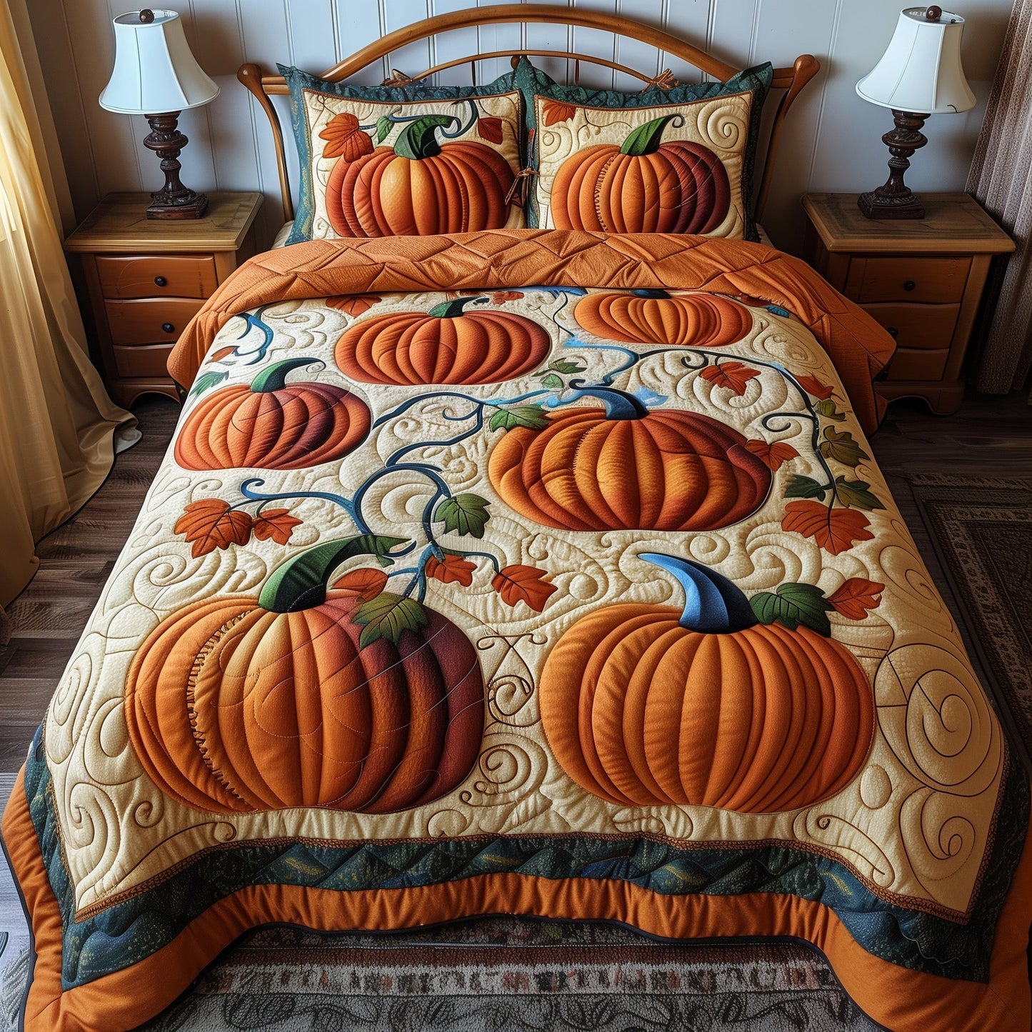 Pumpkin Haven Duvet Cover Set GFTOTP11673