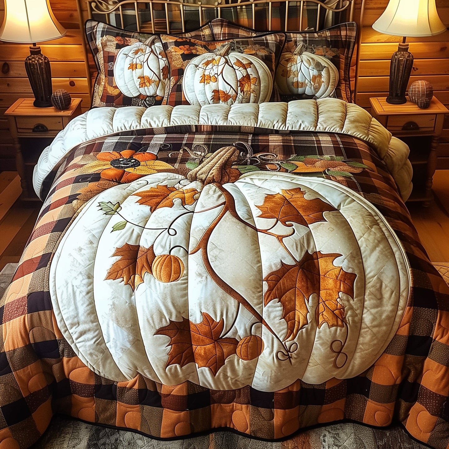 Pumpkin Haven Duvet Cover Set GFTOTP11674