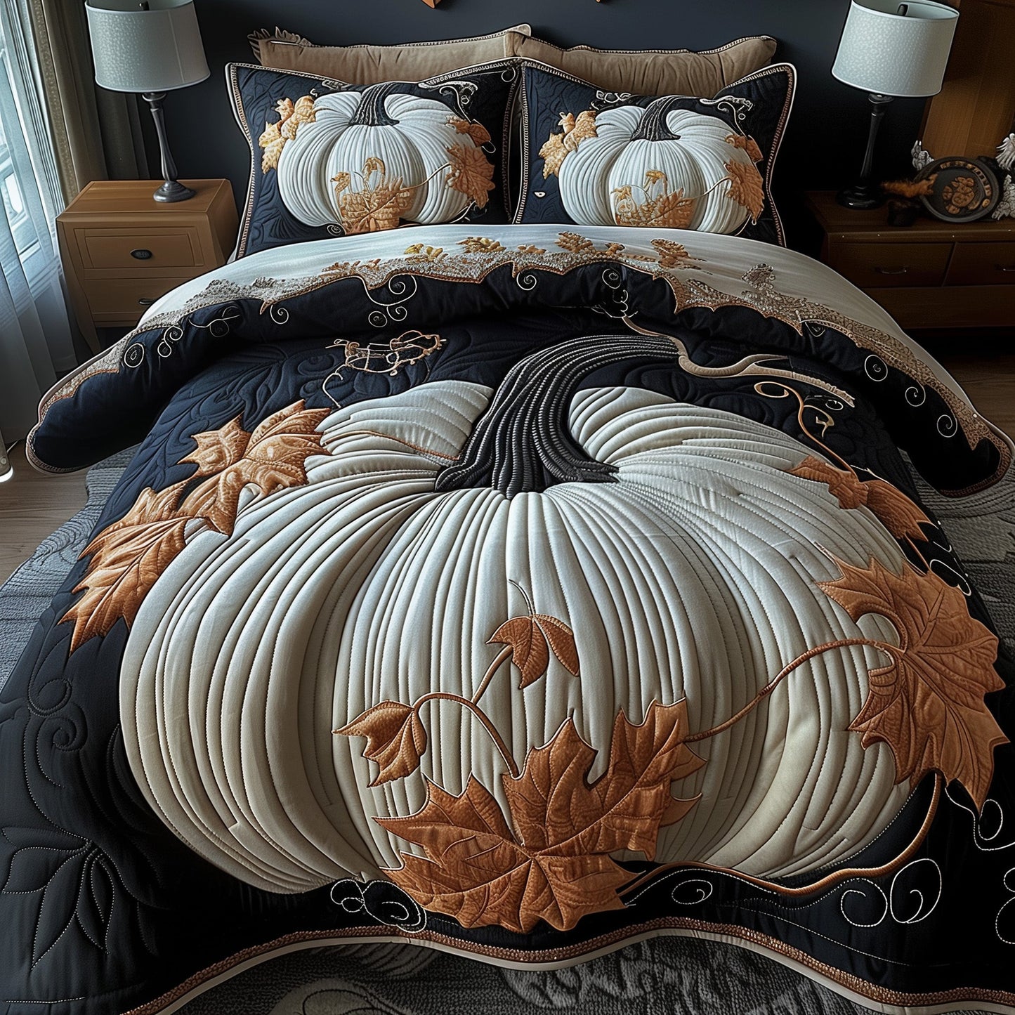 Pumpkin Haven Duvet Cover Set GFTOTP11679