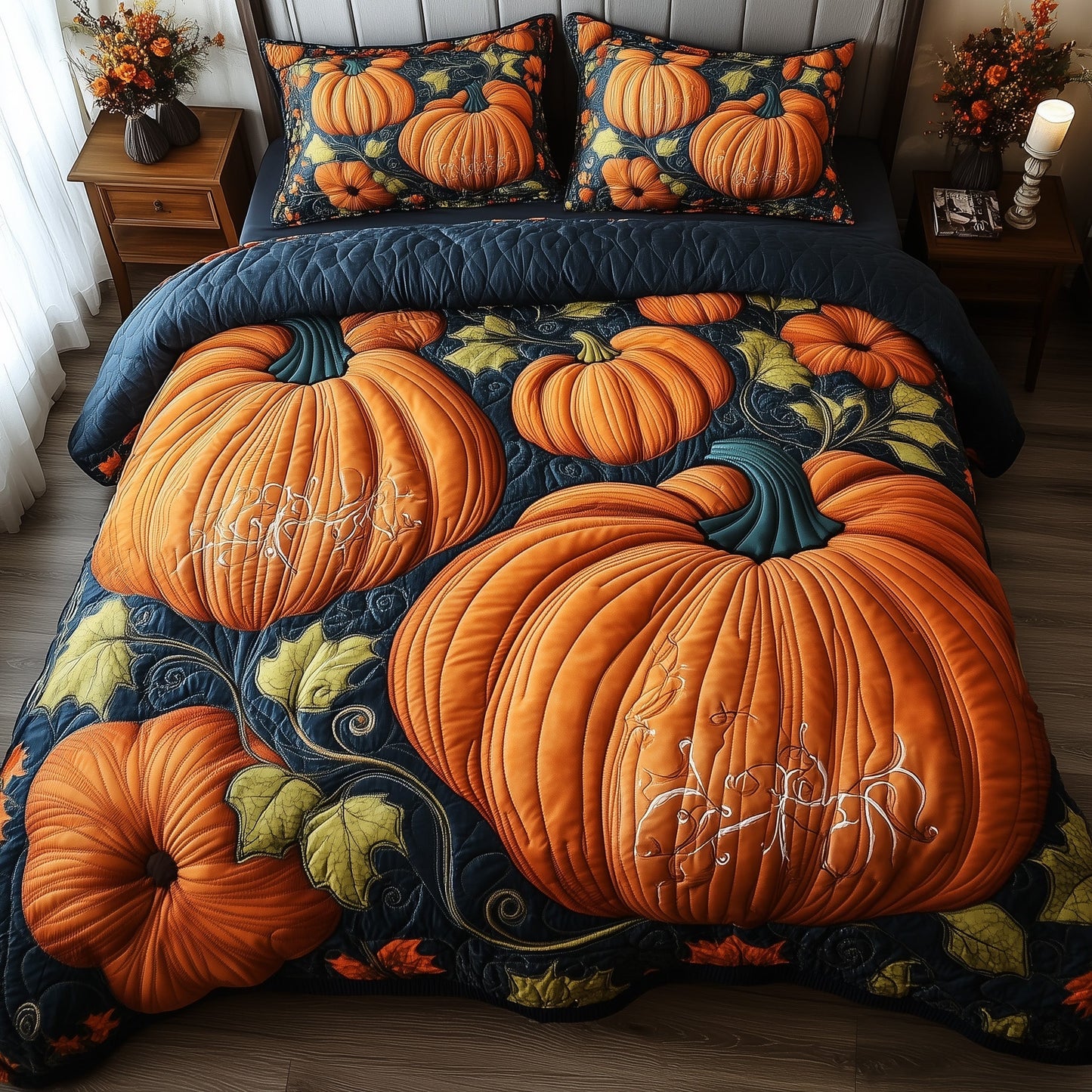 Pumpkin Haven Duvet Cover Set GFTOTP11684