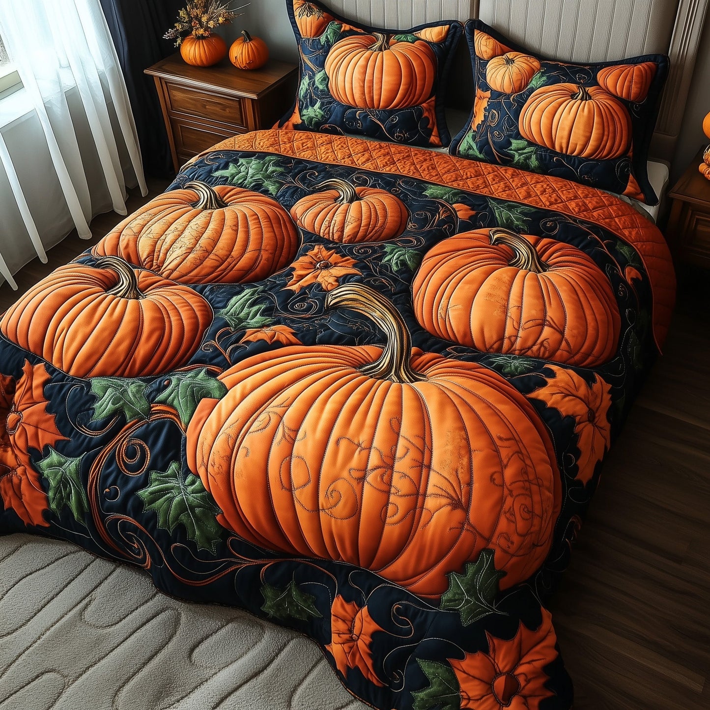 Pumpkin Haven Duvet Cover Set GFTOTP11685
