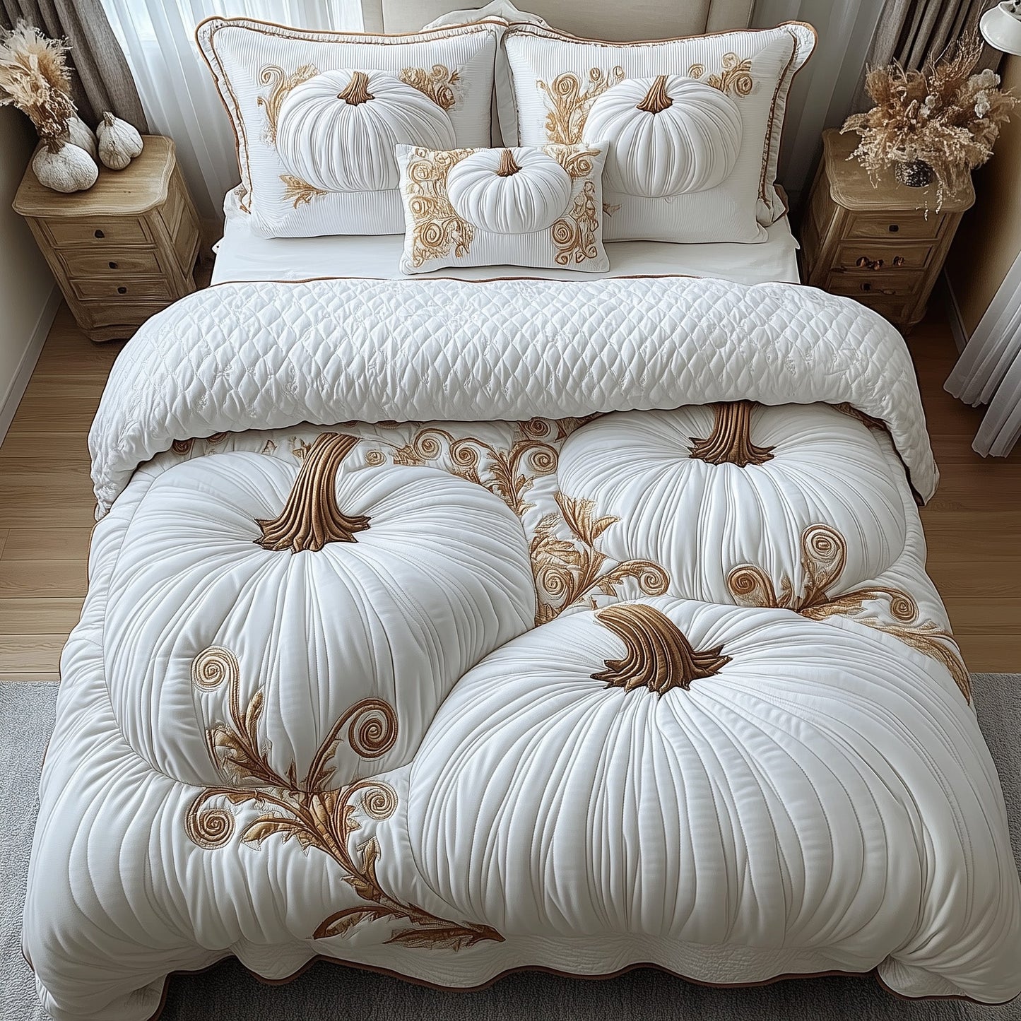 Pumpkin Haven Duvet Cover Set GFTOTP11691