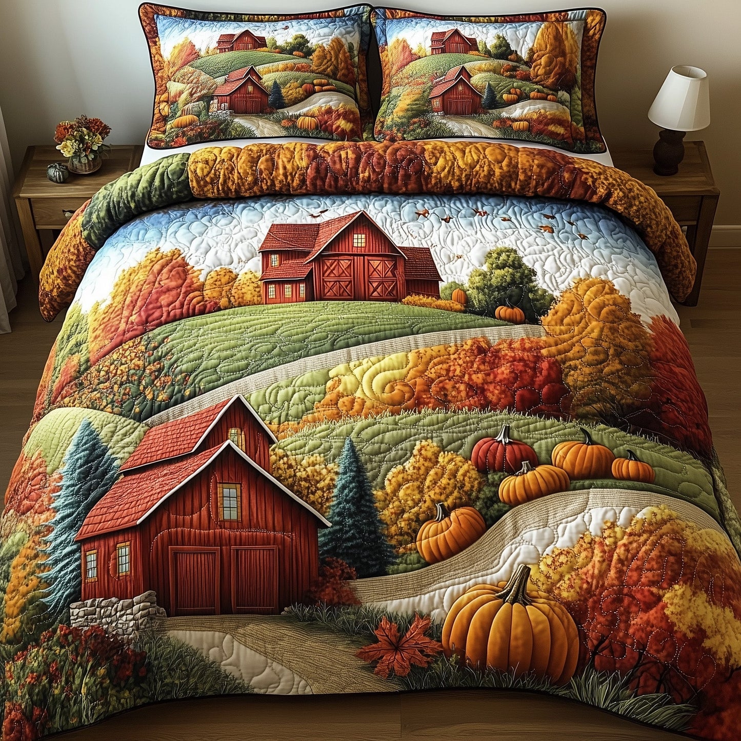 Golden Harvest Duvet Cover Set GFTOTP11694