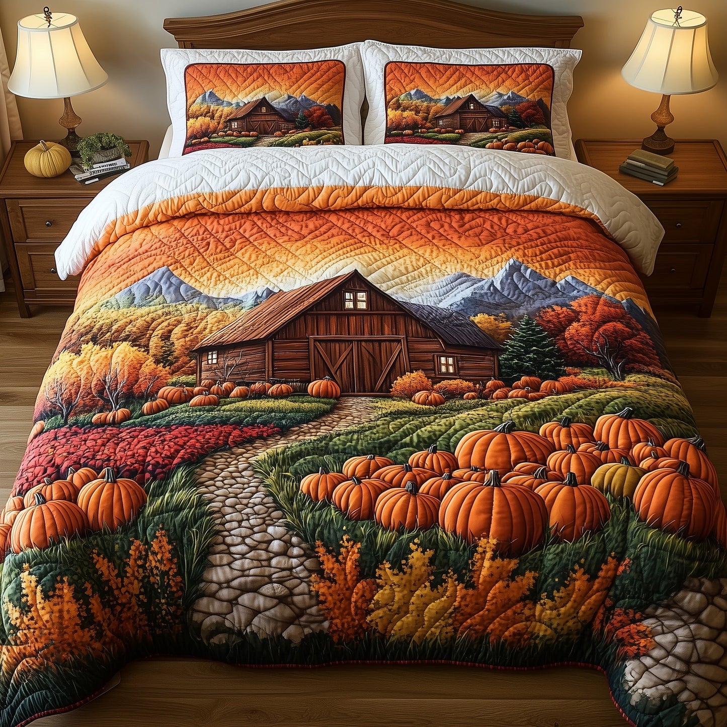 Golden Harvest Duvet Cover Set GFTOTP11697