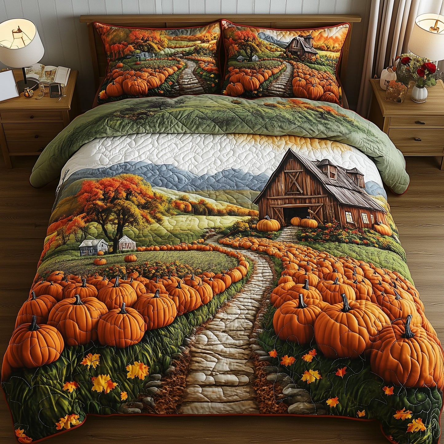 Harvest Glow Duvet Cover Set GFTOTP11698