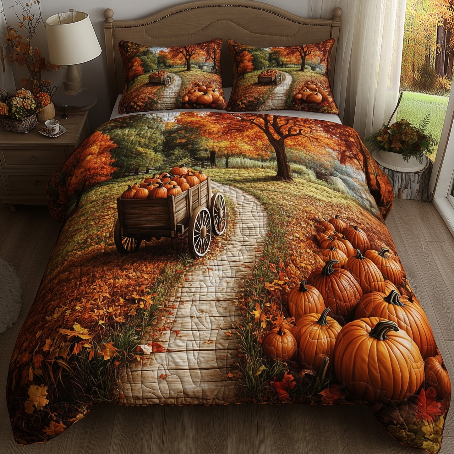 Harvest Glow Duvet Cover Set GFTOTP11699