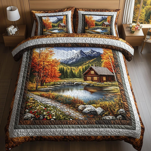 Fall Forest Retreat Duvet Cover Set GFTOTP11712