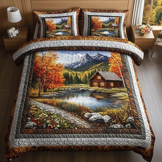 Fall Forest Retreat Duvet Cover Set GFTOTP11712
