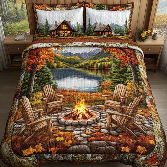 Fall Forest Retreat Duvet Cover Set GFTOTP11714