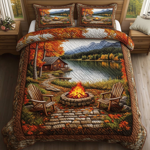 Fall Forest Retreat Duvet Cover Set GFTOTP11715