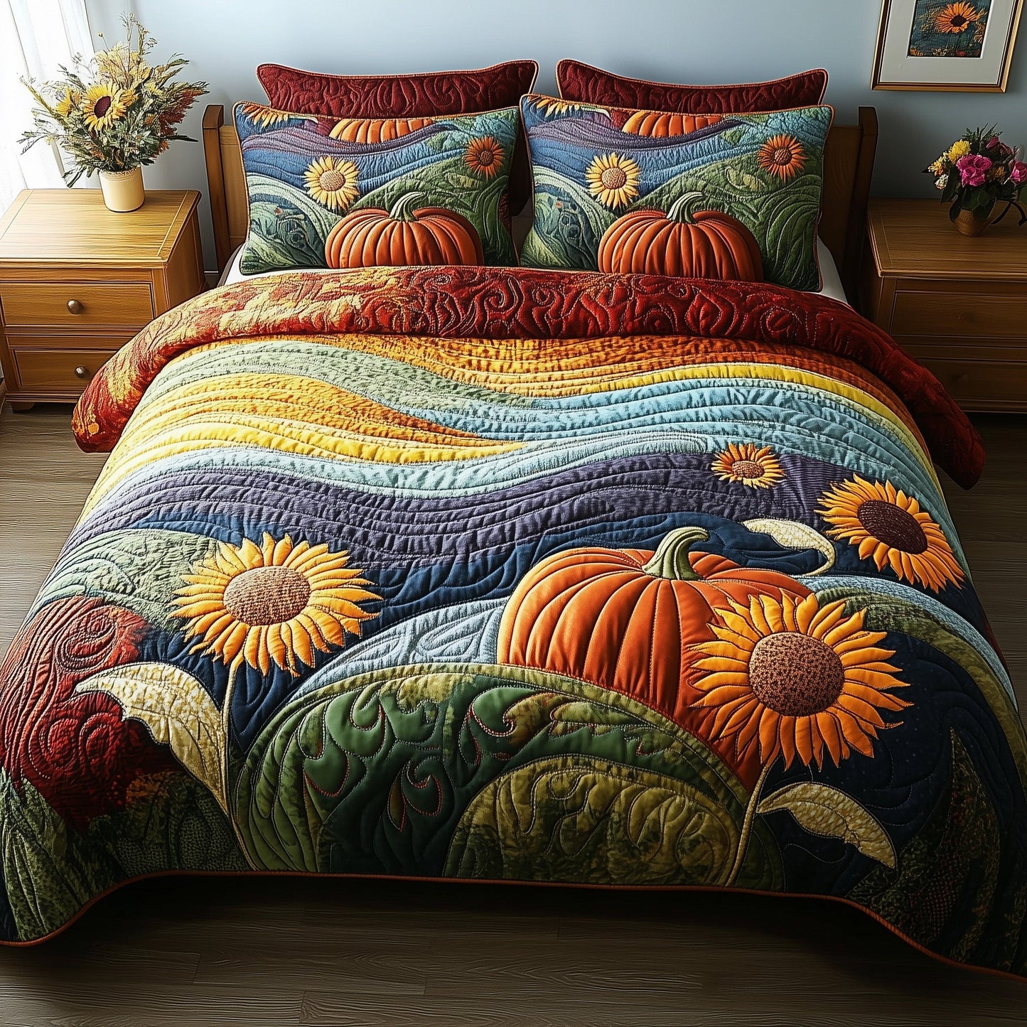 Rustic Patchwork Duvet Cover Set GFTOTP11720
