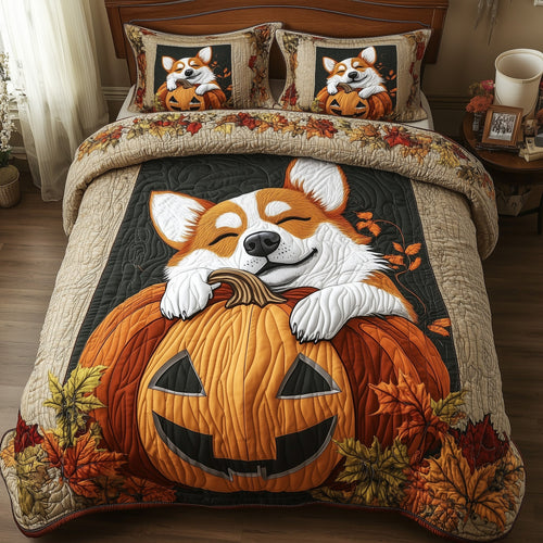 Autumn Corgi Duvet Cover Set GFTOTP11727