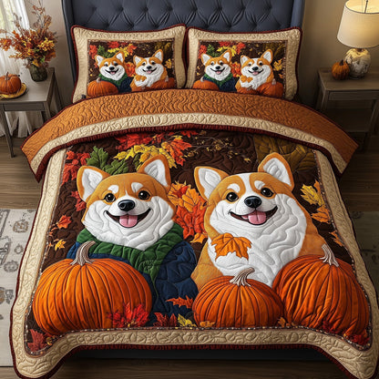 Autumn Corgi Duvet Cover Set GFTOTP11729