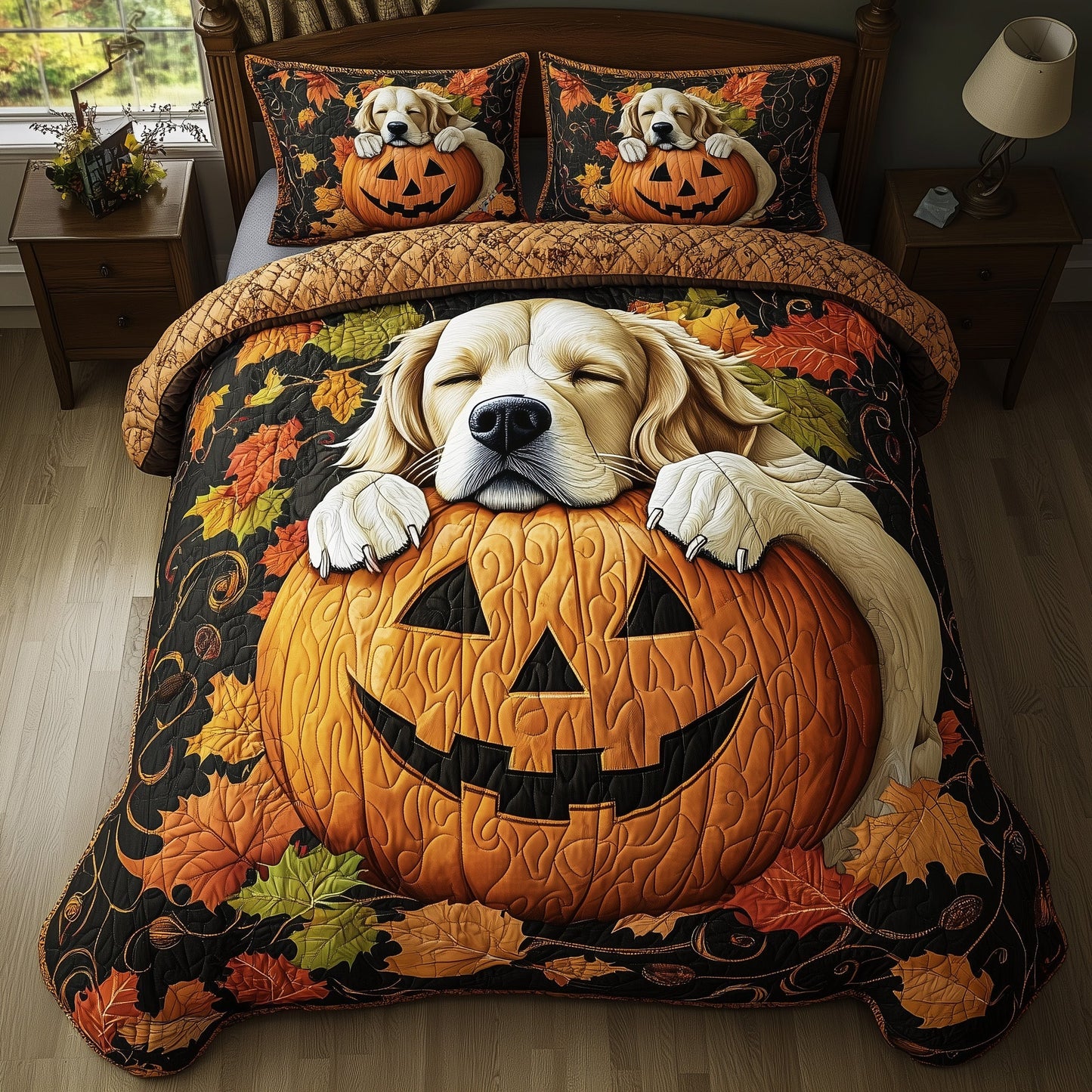 Autumn Retriever Duvet Cover Set GFTOTP11744