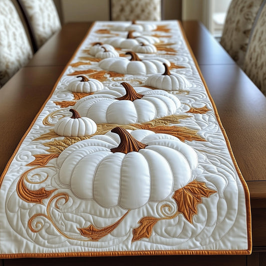 Pumpkin Elegance Quilted Table Runner GFTOTP11756
