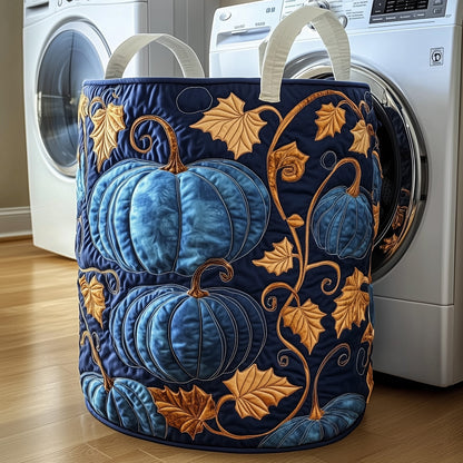 Pumpkin Haven Quilted Laundry Basket GFTOTP11785