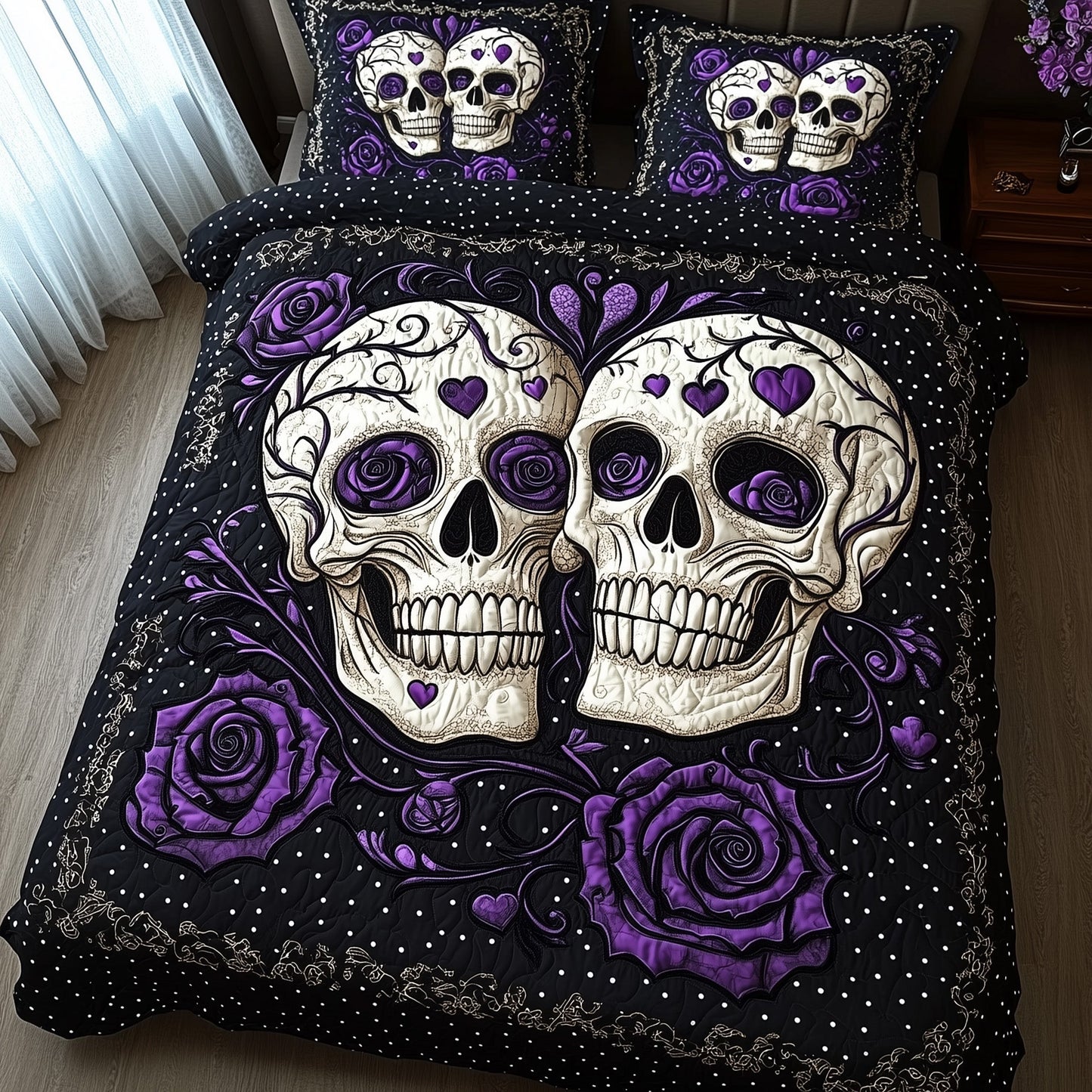 Dark Elegance Duvet Cover Set GFTOTP11800