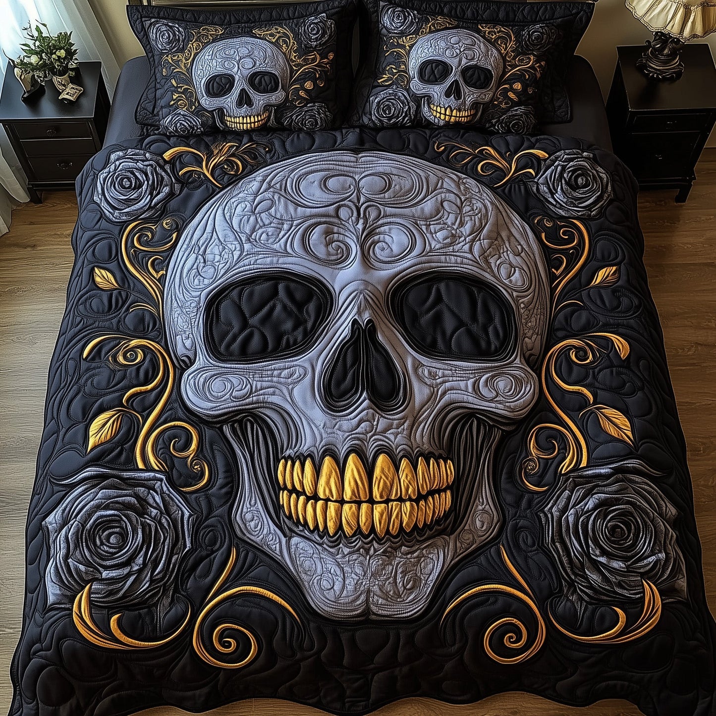 Mystic Skull Duvet Cover Set GFTOTP11803