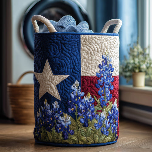 Lone Star Quilted Laundry Basket GFTOTP11853