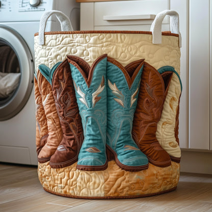 Southwest Charm Quilted Laundry Basket GFTOTP11858