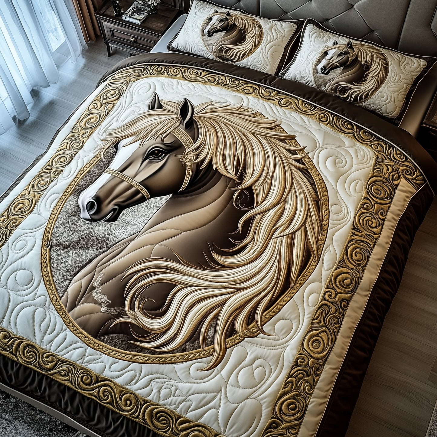 Noble Horse Duvet Cover Set GFTOTP11860