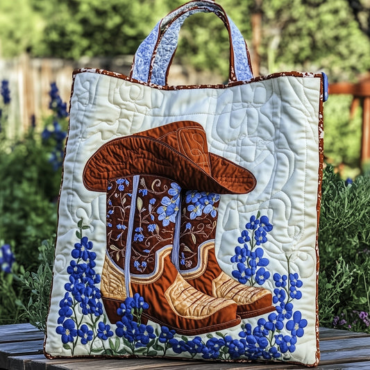 Texas Cowgirl Quilted Tote Bag GFTOTP11873