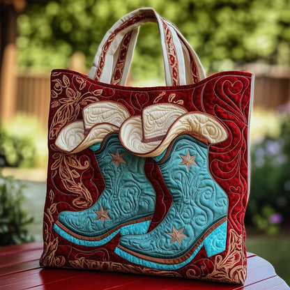 Cowgirl Charm Quilted Tote Bag GFTOTP11874