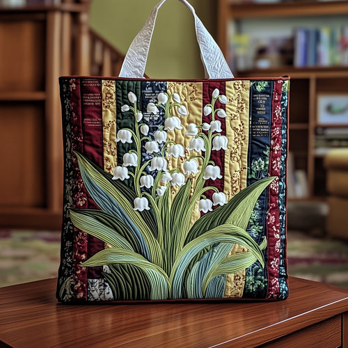 Blooming Pages Quilted Tote Bag GFTOTP11882