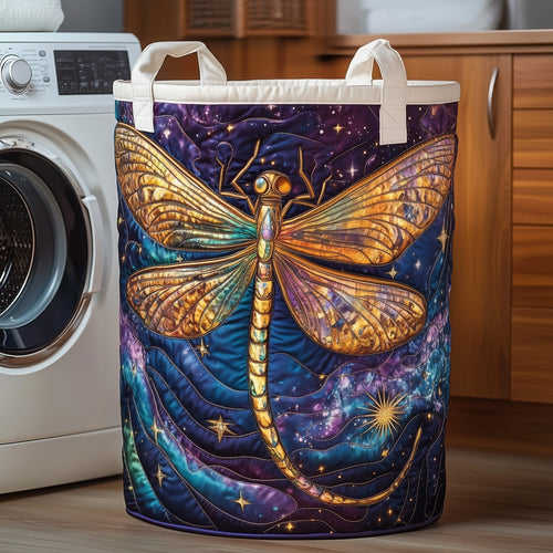 Dragonfly Charm Quilted Laundry Basket GFTOTP11895