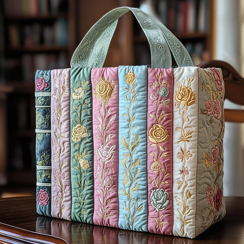 Bookish Quilted Tote Bag GFTOTP11898