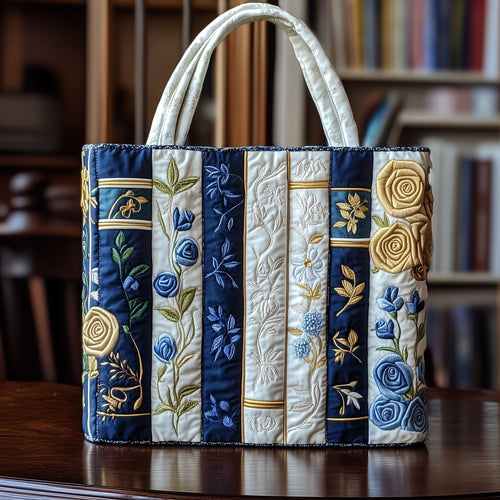 Bookish Quilted Tote Bag GFTOTP11900