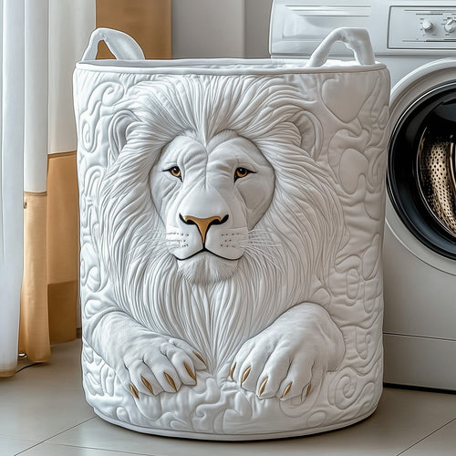 Majestic Lion Quilted Laundry Basket GFTOTP11922